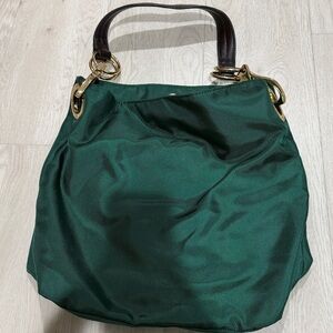JPK Paris 75 Green Nylon Bucket Bag
Used once